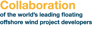 Collaboration of the world s leading floating offshore wind project developers