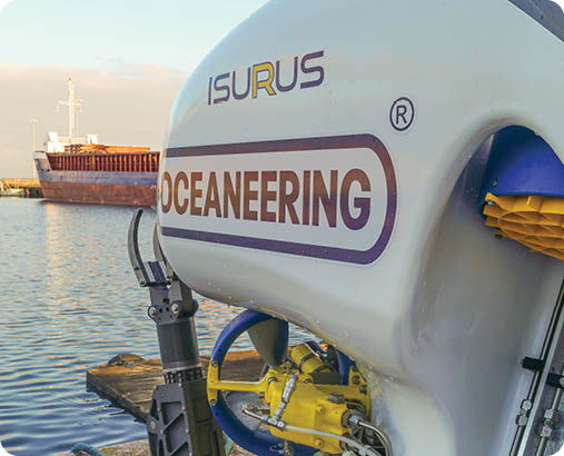 The Isurus ROV being tested in the UK 