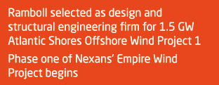 Ramboll selected as design and structural engineering firm for 1.5 GW Atlantic Shores Offshore Wind Project 1 Phase o...