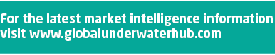 For the latest market intelligence information visit www.globalunderwaterhub.com 