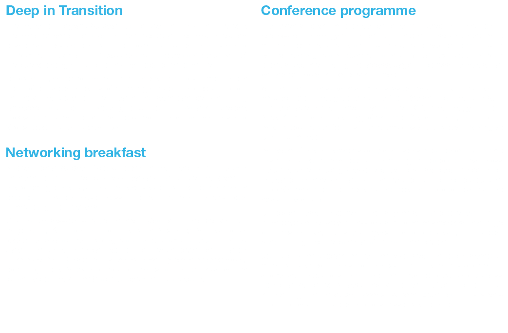 Deep in Transition The theme for this year’s Subsea Expo is ‘Deep in Transition’. It reflects the need for energy pro...