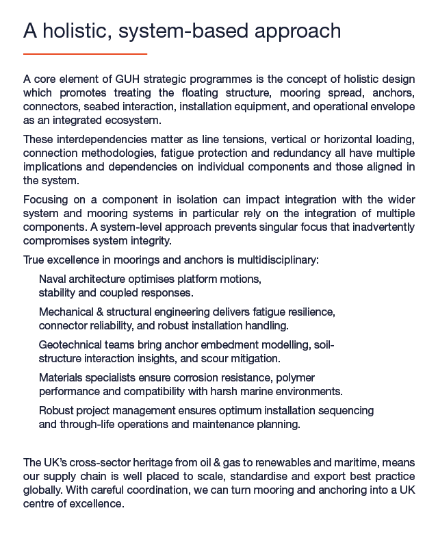 A holistic, system based approach A core element of GUH strategic programmes is the concept of holistic design which ...