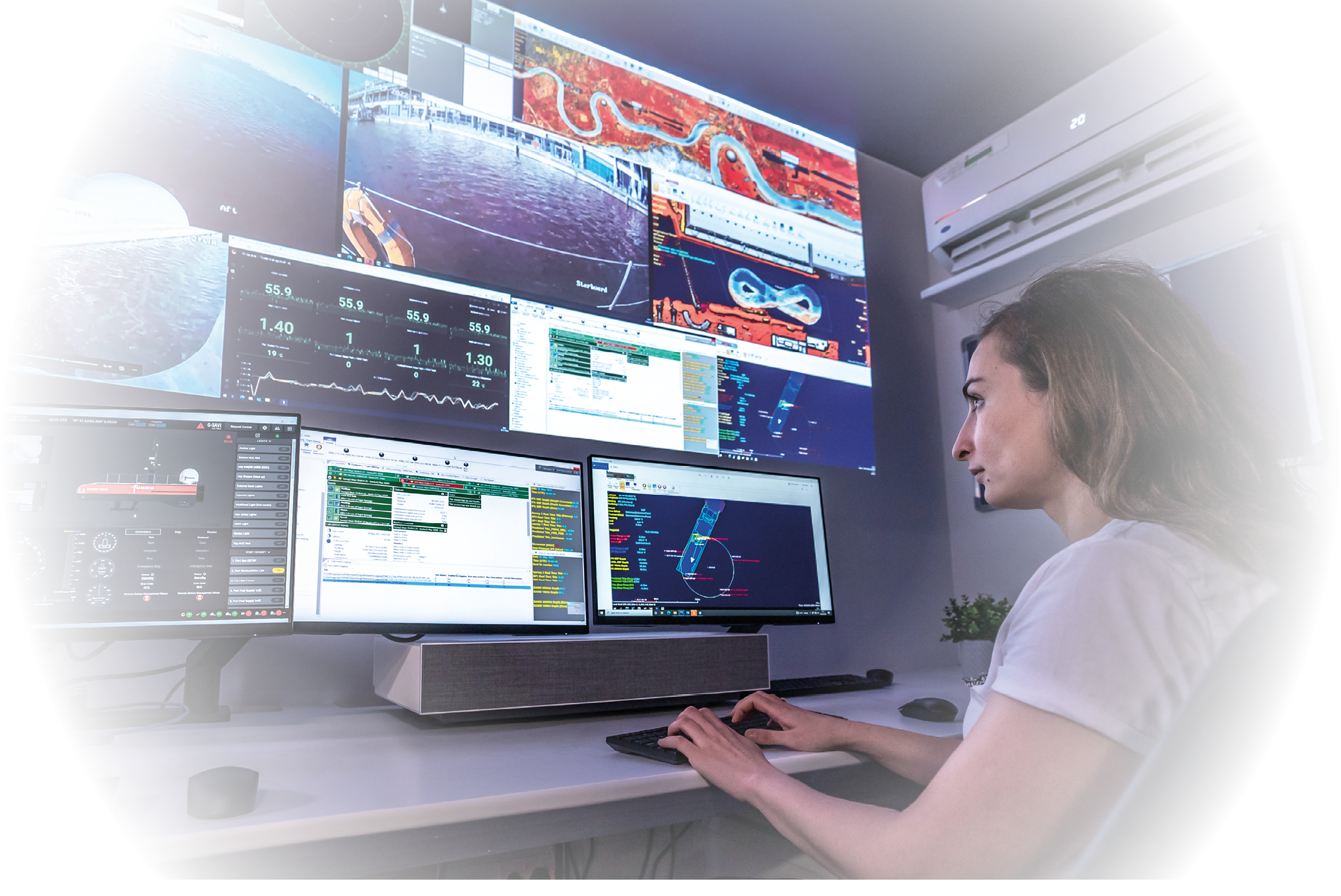 Remote operations centre (ROC) in UAE