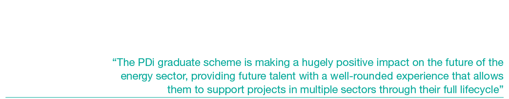 “The PDi graduate scheme is making a hugely positive impact on the future of the energy sector, providing future tale...
