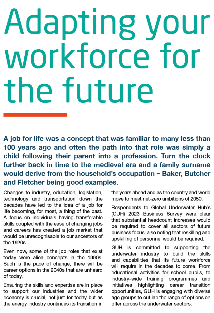 Adapting your workforce for the future A job for life was a concept that was familiar to many less than 100 years ag...