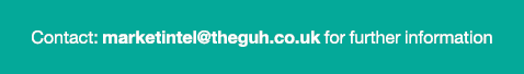 Contact: marketintel@theguh.co.uk for further information