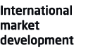 International market development