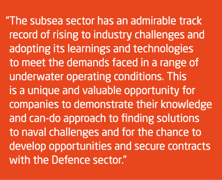   The subsea sector has an admirable track record of rising to industry challenges and adopting its learnings and tec   