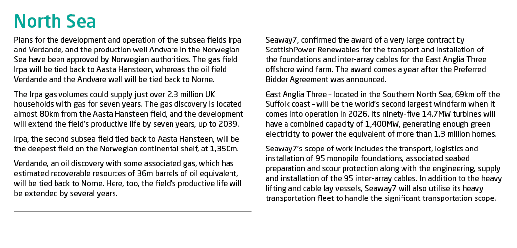 North Sea Plans for the development and operation of the subsea fields Irpa and Verdande, and the production well And...
