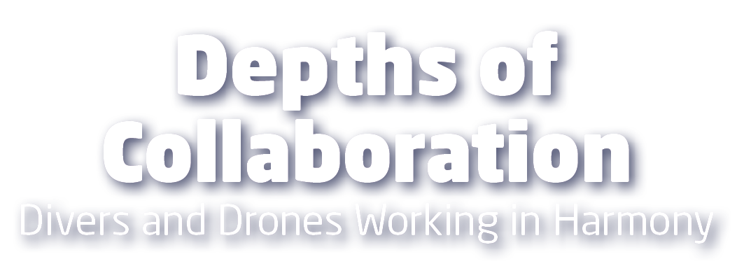 Depths of Collaboration Divers and Drones Working in Harmony
